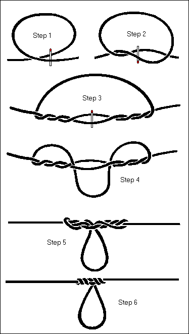 Dropper Loop Knot - How To Tie - Quit Getting Tangles With Loop Knots!!! 
